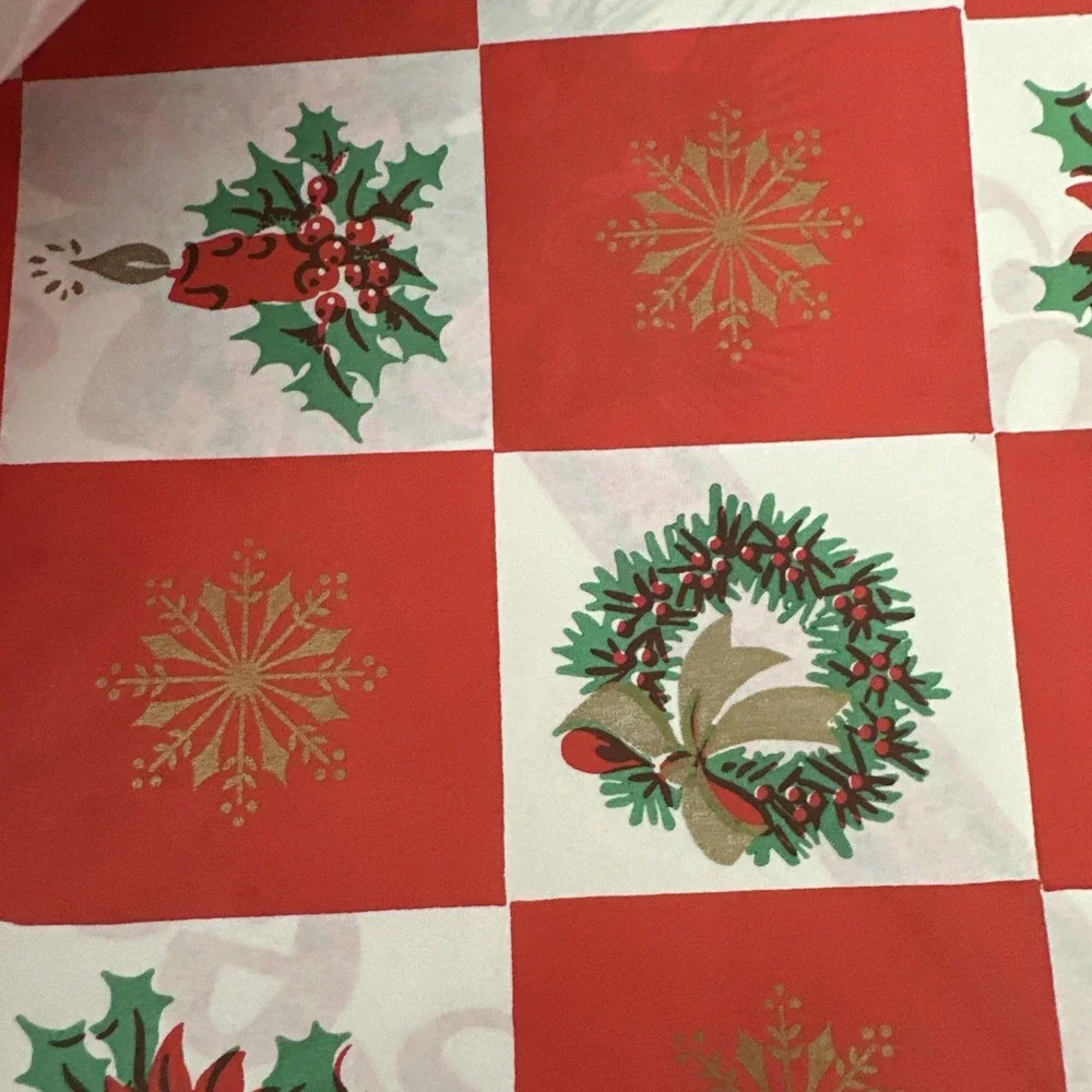 Beautiful Vintage Wrapping Paper 20x30 Sheets Only 12 Sheets 1960 Christmas